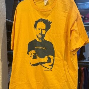 Josh Blue Print Yellow/Orange T-Shirt